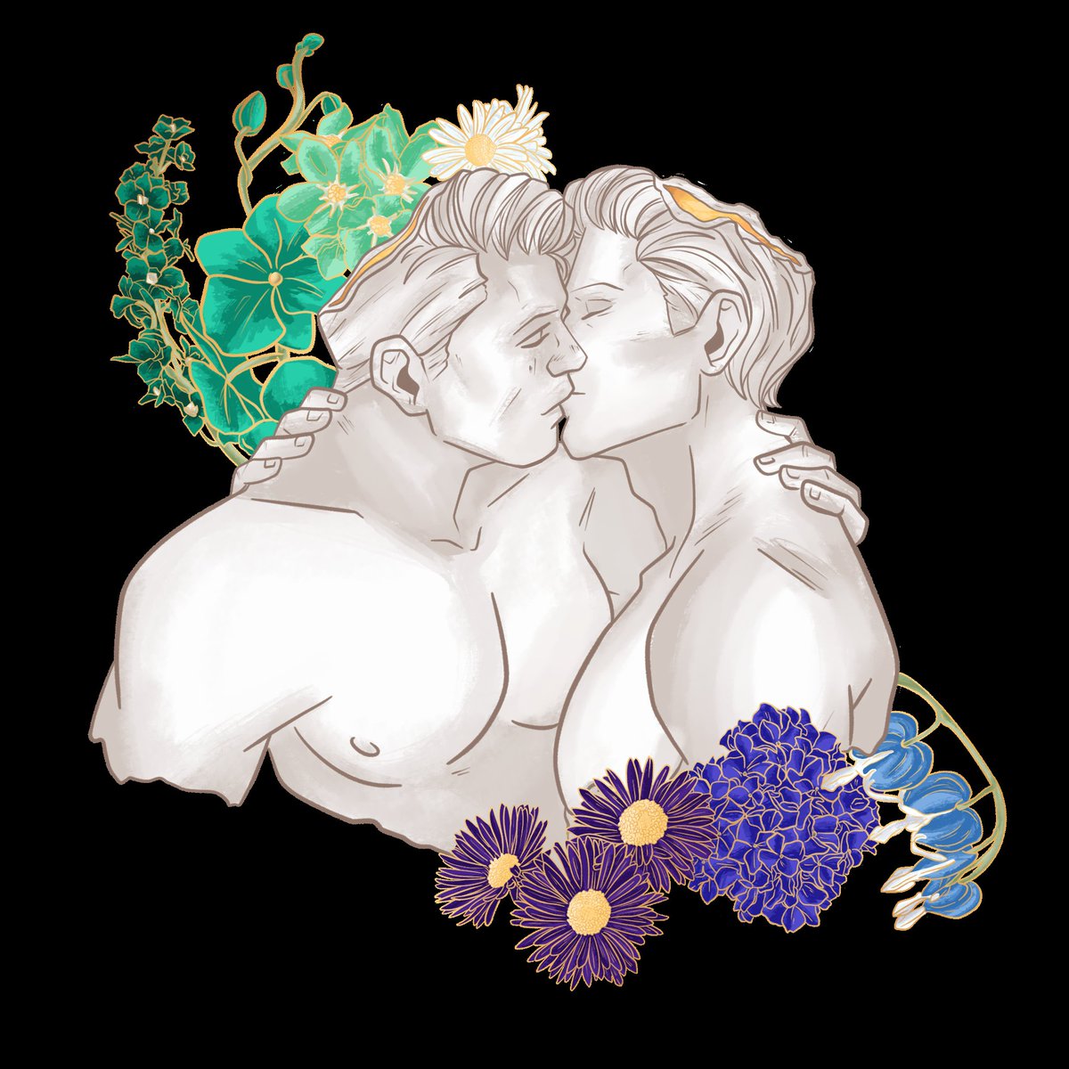 BonfyreArts's tweet photo. Day 04—ah, men.

[#lgbtq #pridemonth #pridemonth2022 #gay #mlmpride] https://t.co/3aGW0TKvap