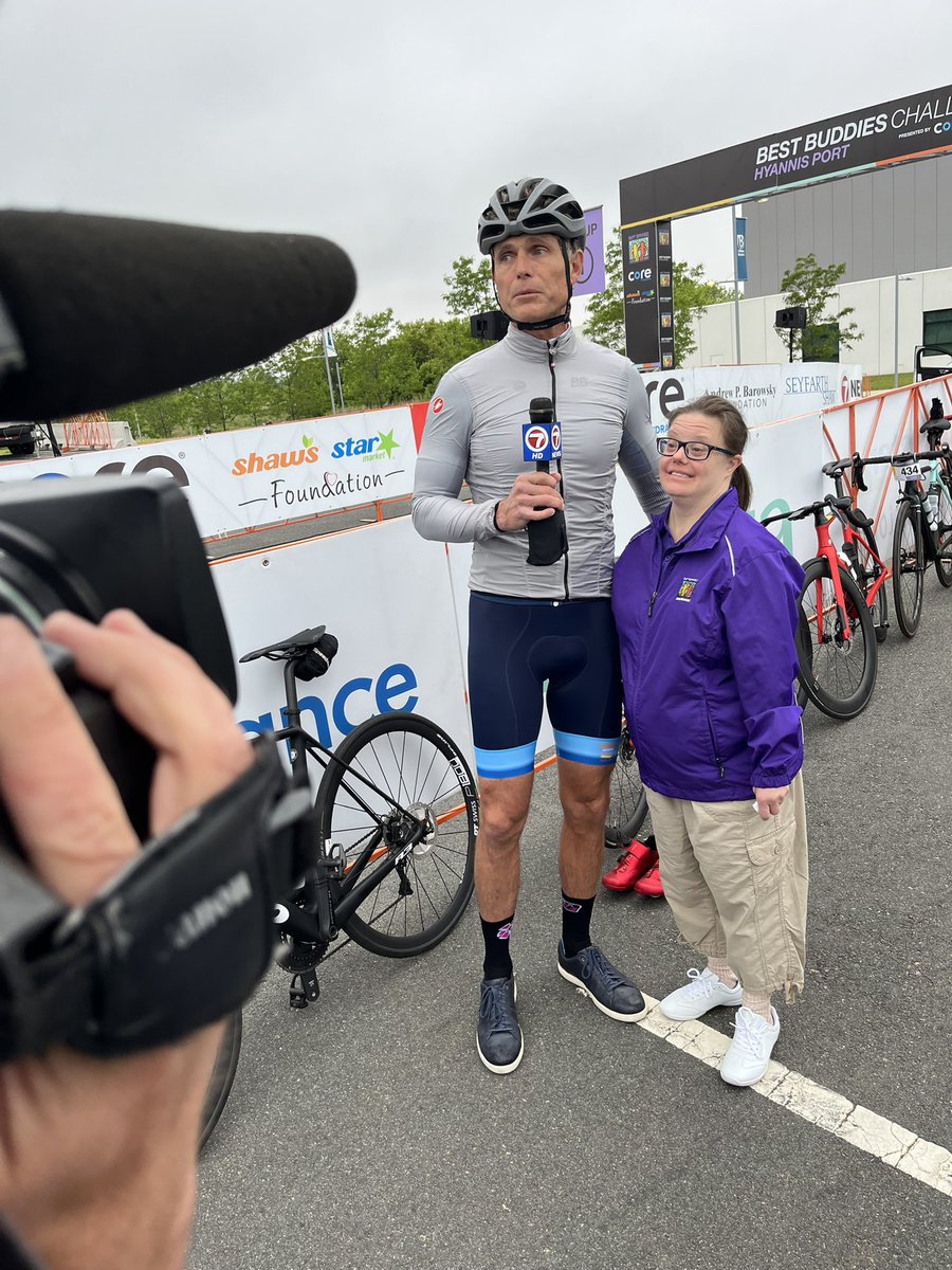 Best Buddies 100-mile ride is about to kick off. We caught up with the founder Anthony Shriver before the annual ride