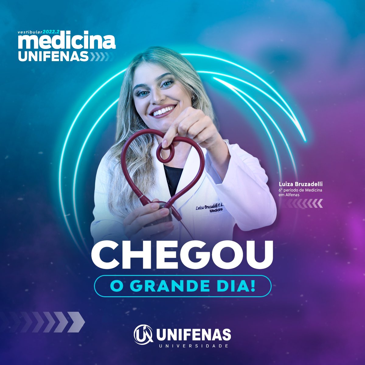 Chegou o grande dia!
⠀⠀
Hoje é dia de mandar bem no Vestibular UNIFENAS 2022.2!
BOA PROVA PARA TODOS! 🙏 🍀 ESTAMOS TORCENDO POR VOCÊS 💙 💙 💙 💙
°
°
°
°
#unifenas #unifenasbh #medicinaunifenas #enem2022 #foconofoco #médico