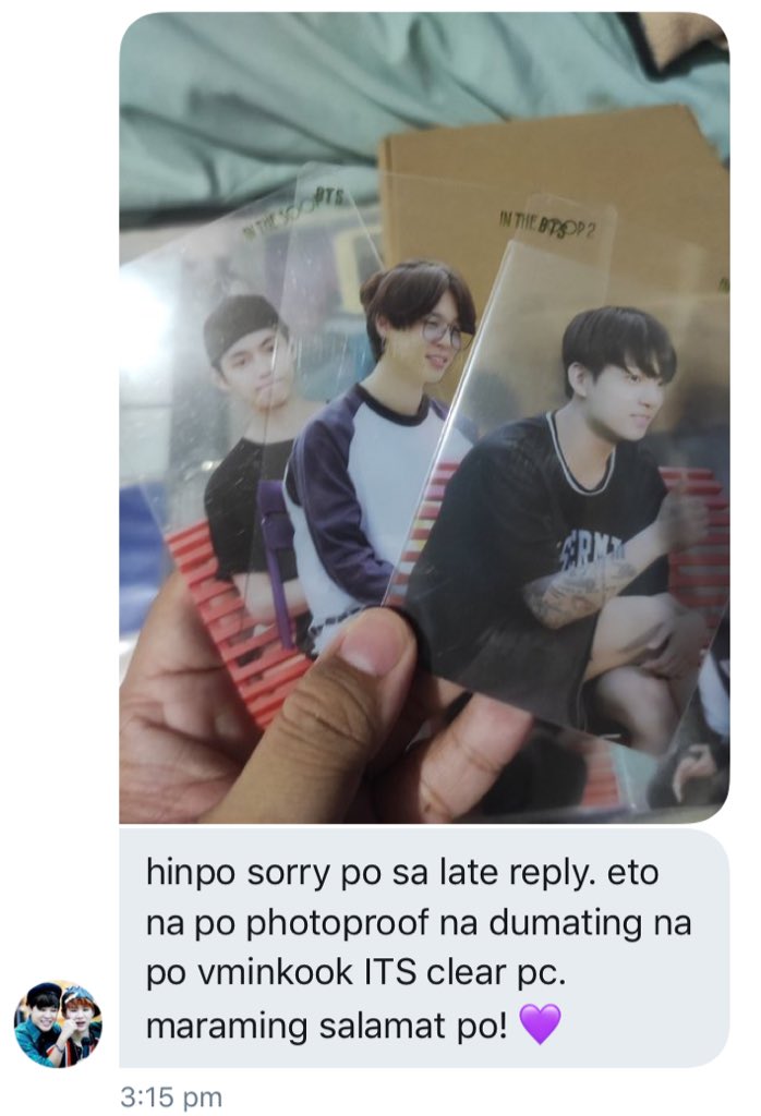 💌 : #cheyyiiproofs