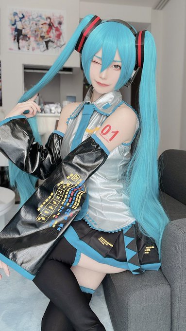 コスプレイヤーしらゆき（しらゆきミク）のTwitter画像24