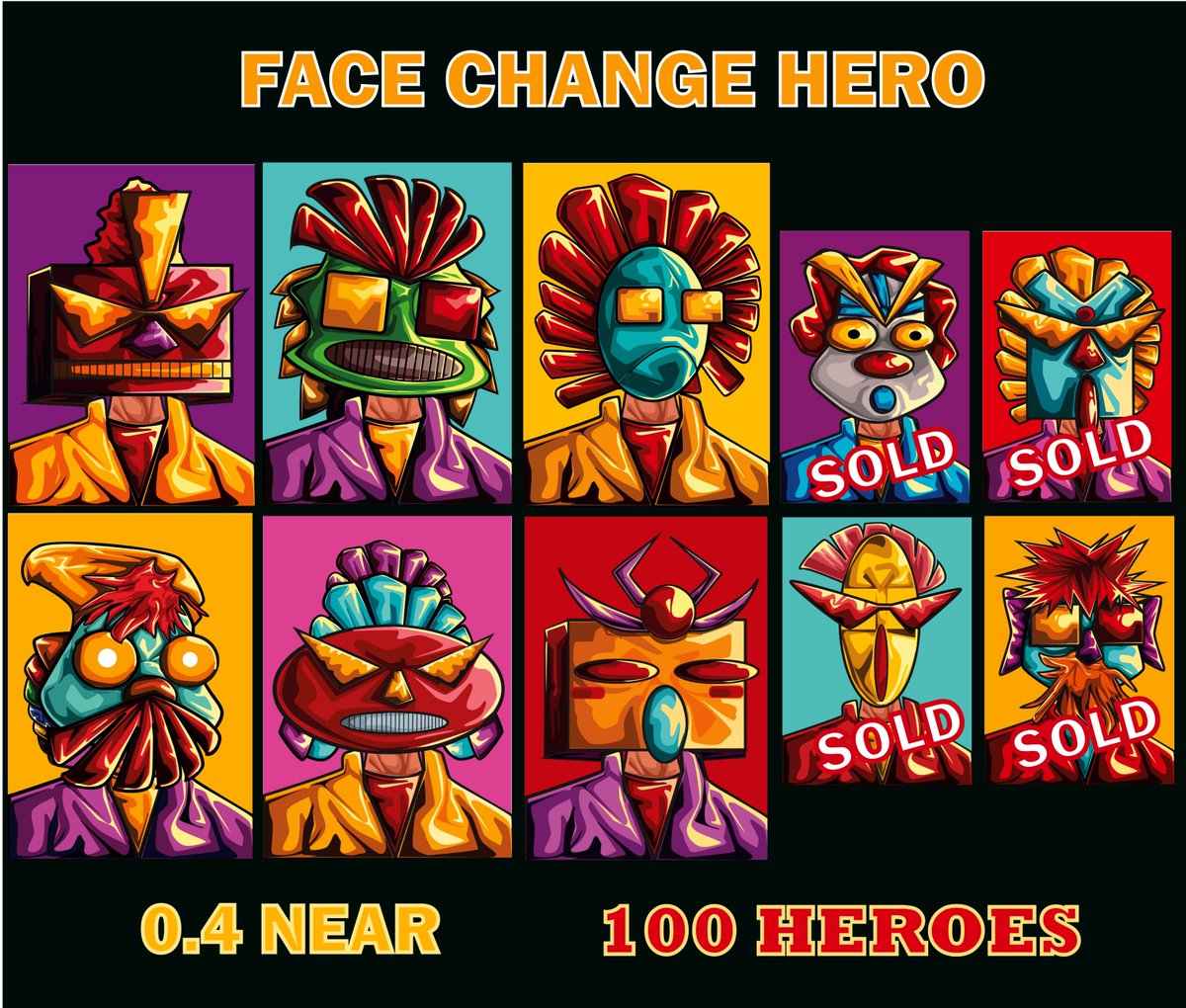 🔥 NEW DROP🌟 
📢 Let's find the right hero for you.
@ParasHQ

👁️ Link paras.id/collection/fac…
👁️ Link discord.gg/A2gF5YJ8

#NFT #NEARnft #NFTartist #NFTCommmunity #NFTdrops #NFTGiveaways #NearCollection #NFTTHAILAND #PARASnft  #nftcollector  #NEARProtocol  #ThaiNFT  #paras