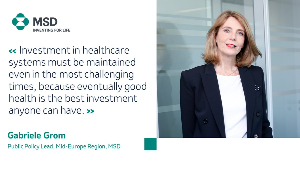 Thank you to all who participated in #GLOBSEC2022. I am honored to have contributed to the meaningful discussions on better access to healthcare, smart healthcare spending and solutions to strengthen the resilience of health care systems.