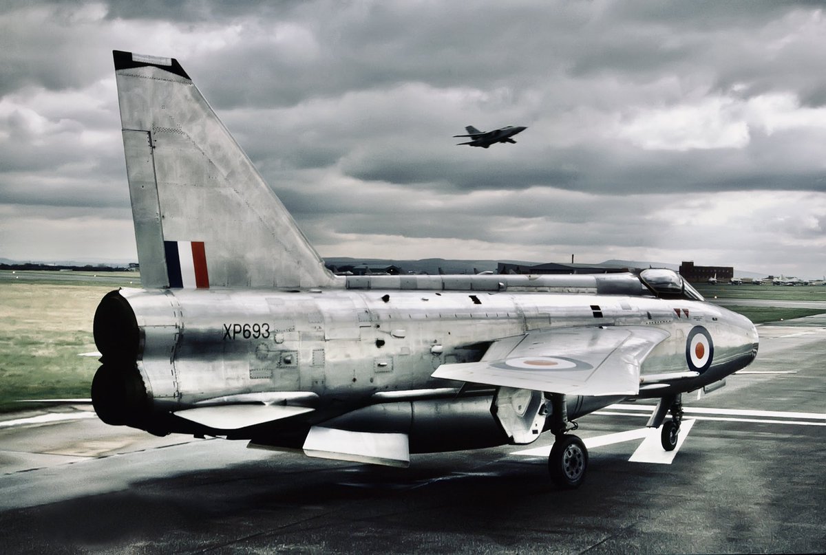 Waiting for clearance - sat next to an aluminium rocket we wait for our turn to fight the Tornado