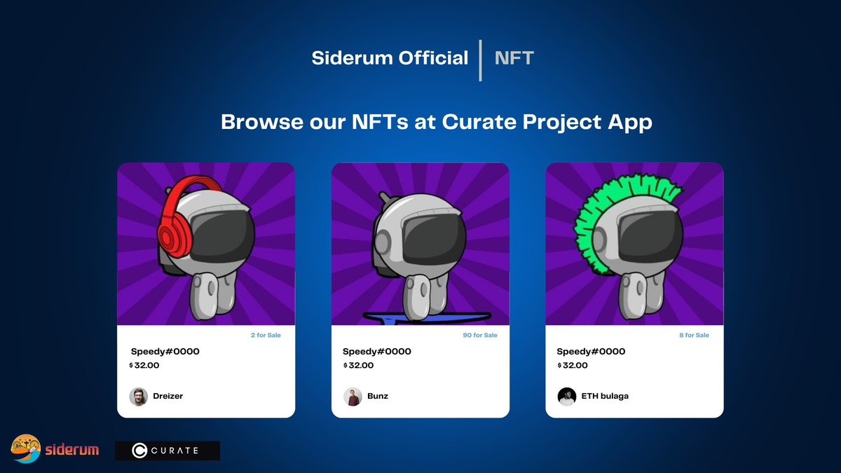 Did you get your hands on our exclusive collection?😍

Head over to @curateproject app and check it out now!🚀
#NFTs #P2EGame #Curate