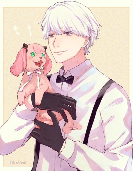 アーニャわんとボンドさん。
#SPY_FAMILY 