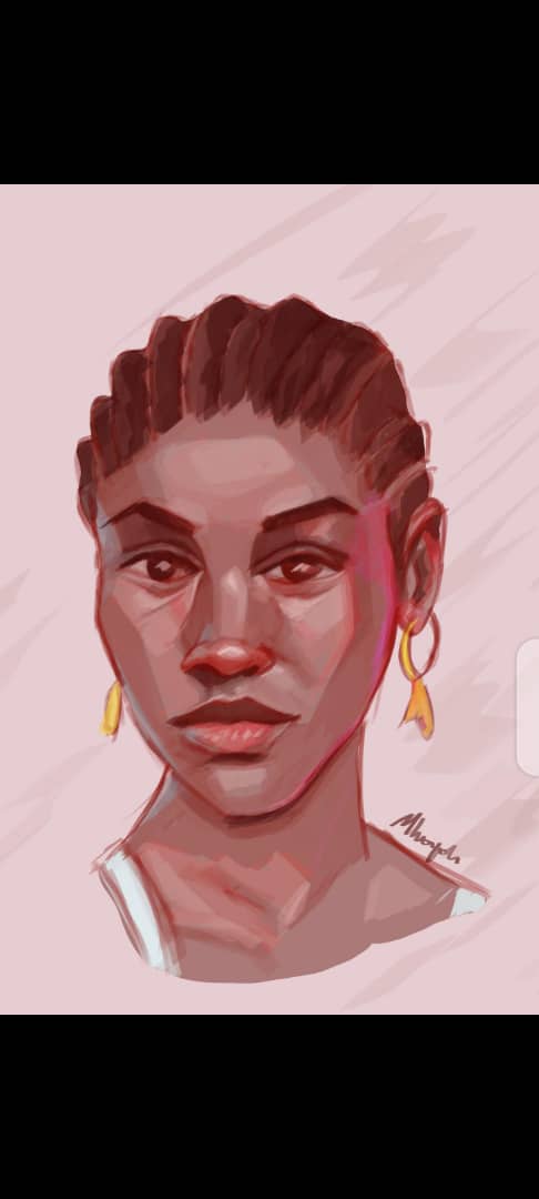 mho_yoh's tweet photo. Quick sketch .. 😅😁#blackskin #illustration #ArtistOnTwitter #art #digitalart #quicksketch #portraitpainting #drawing https://t.co/K5egmEylwu