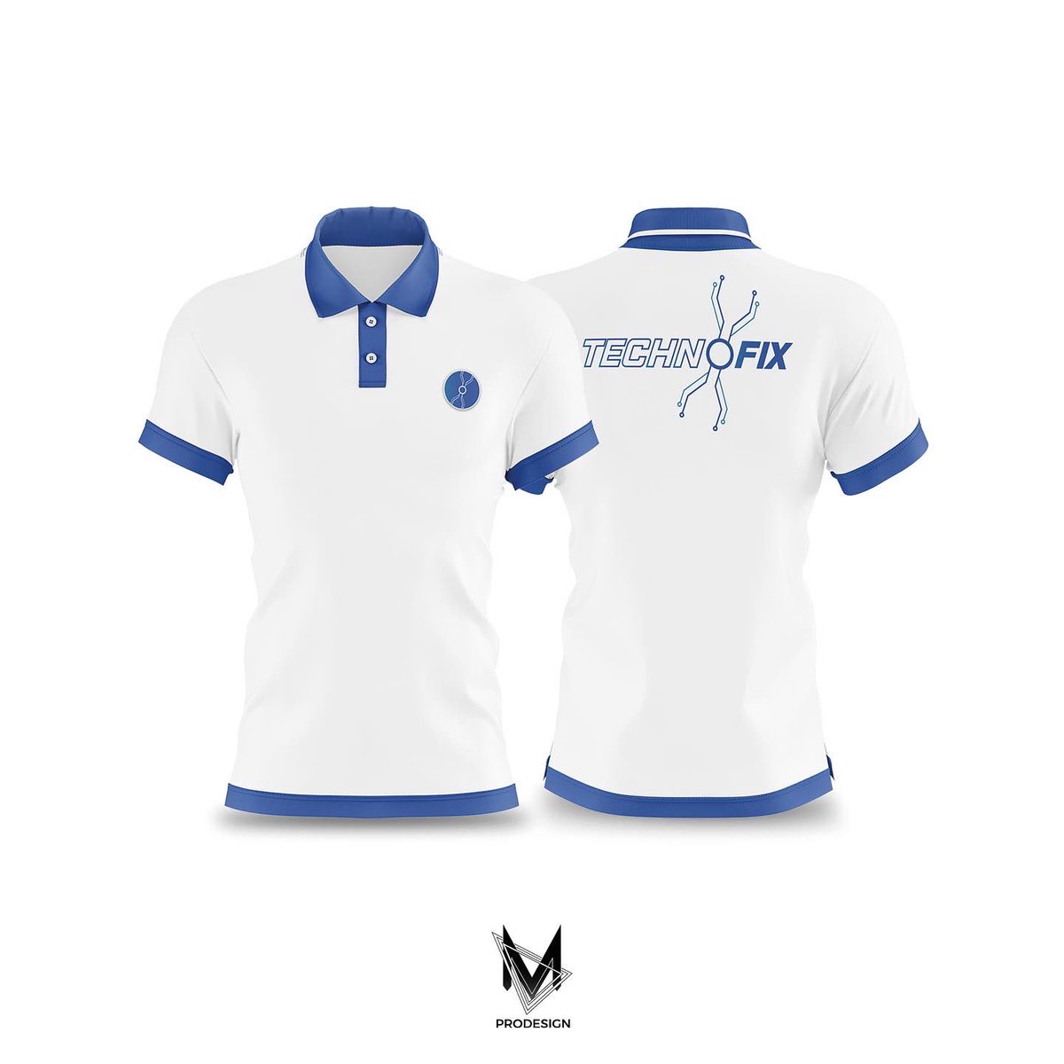 MD_Prodesign's tweet photo. 👕 Dernière déclinaison du logo TechnoFix, cette fois-ci sur un polo !
👑 Le port d’un vêtement représentant sa société (couleurs, logo…) facilite son identification, met en avant ses valeurs et démontre son professionnalisme.
#mdprodesign #freelancedesigner #logo https://t.co/RlNha3nOaA