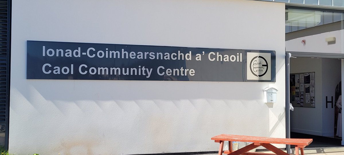 HLHArchives's tweet photo. It's a glorious sunny day in #Lochaber today and we're set up at #Caol Community Centre for the family fun day. Come and chat with us 12-5! #Archives #TeamHLH #HLHInYourCommunity https://t.co/ajDvjfieC8