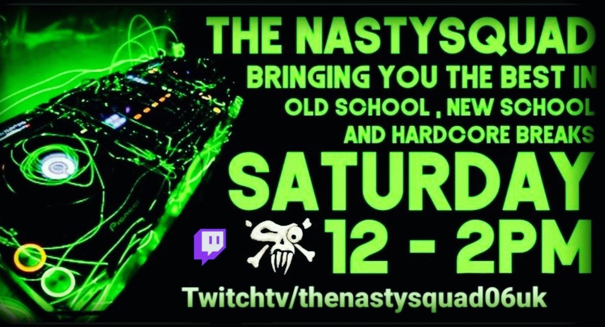 LNastysquad's tweet photo. #Livestream
#livedj #SupportSmallStreamers
#music #nuskool #oldskool 
𝗟𝗜𝗦𝗧𝗘𝗡 𝗟𝗜𝗩𝗘 𝘖𝘯 𝘵𝘩𝘦𝘴𝘦 𝘱𝘭𝘢𝘵𝘧𝘰𝘳𝘮𝘴: 👇

TWITCHTV :
https://t.co/qx7BRqogX5 

𝗥𝗔𝗗𝗜𝗢𝗕𝗢𝗫(https://t.co/3NH7q5bH9W) https://t.co/UPdxFd4mK5