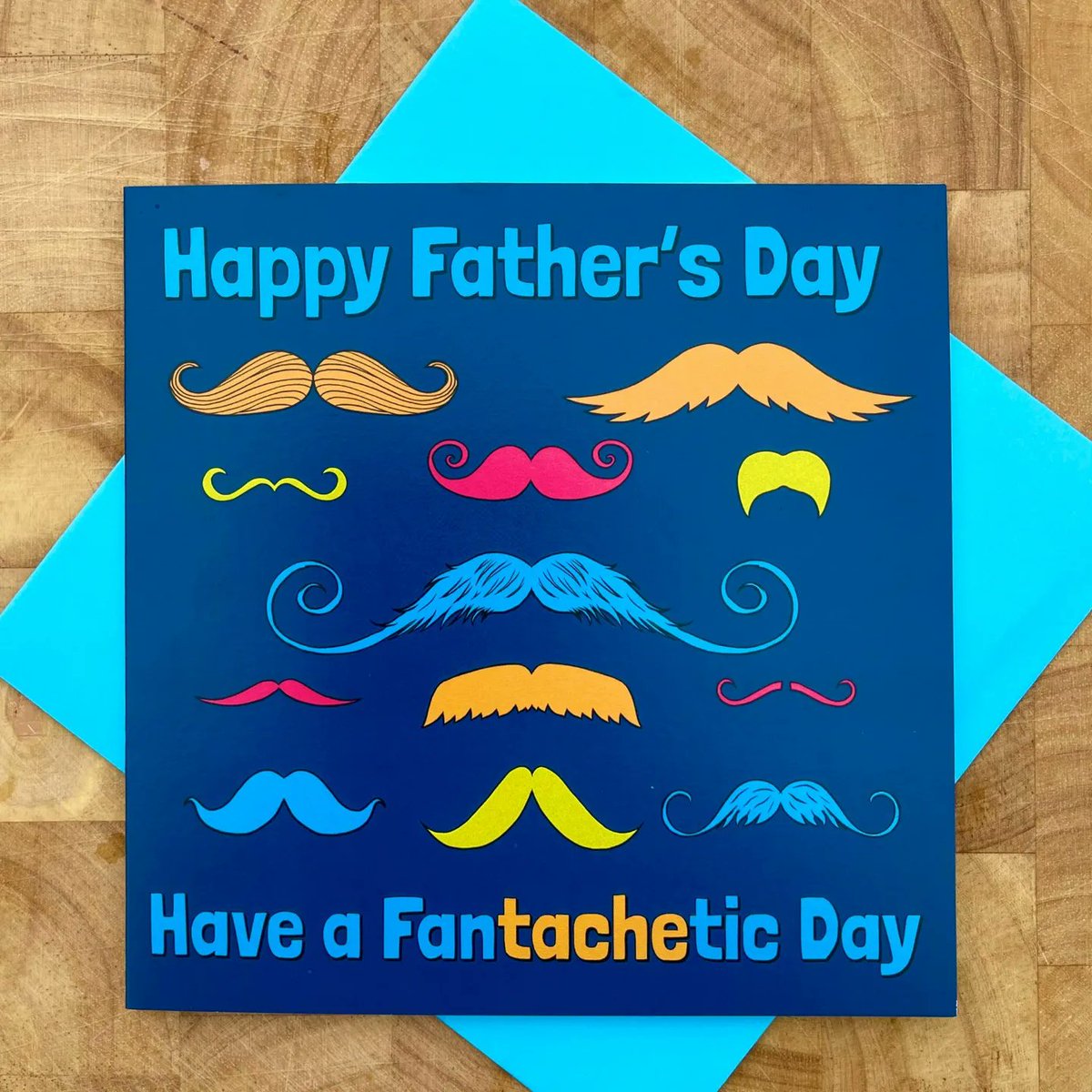 spitthewitt's tweet photo. It’s Father's Day on the 19th June - don’t forget to shave the date!

(Yup, that’s a moustache pun)

Why not wish him a fantachetic day with this awesome card!?

Head over to our Etsy shop to buy a card your dad will want to show off!

🛍 Link in bio

#fathersday #fathersdaycard https://t.co/Yt2wjFS7Vz