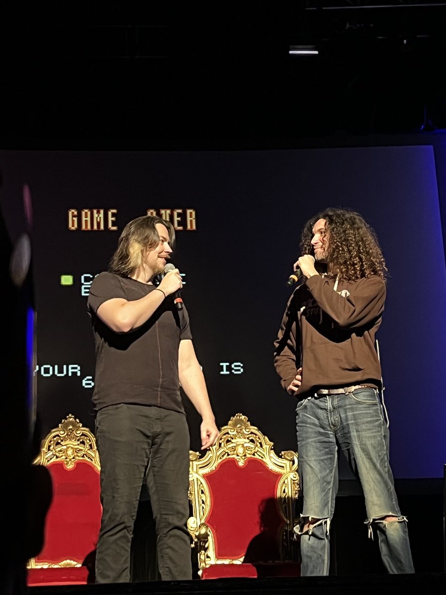 _chai__tea's tweet photo. @egoraptor @GameGrumps what a killer show in #Orlando !!! https://t.co/vOTlE17nqc