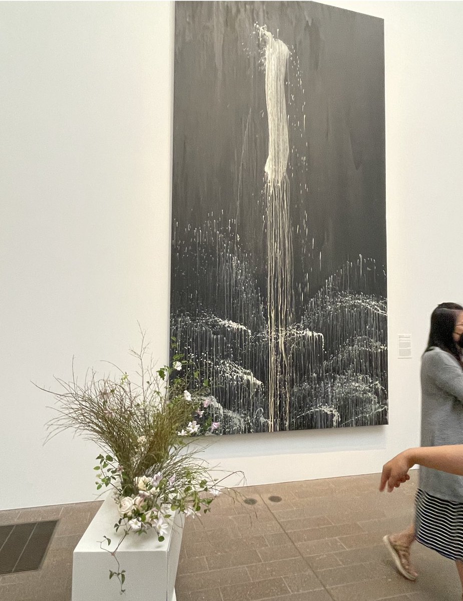 WomensArtForAll's tweet photo. Pat #Steir (gallery was really busy so hard to get this in toto. https://t.co/fNF0dXIkVj