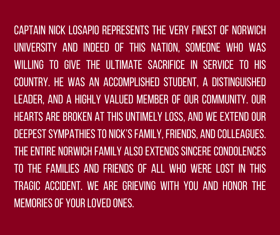 Norwich University tweet media