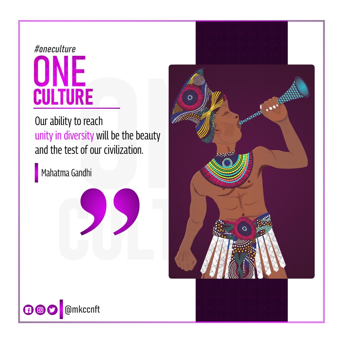 mkccNFT's tweet photo. One culture #0001

The #oneculture #nftcollection
Available on #opensea
https://t.co/yk6AH15828

#oneculture #nft #nfts #collection #art #nftart #artwork #culture #portrait #nftart #nftcommunity #artist #human #humanity #nftdrop #nftproject #nftcollector #nftcollectors https://t.co/KSkBlSJSo0