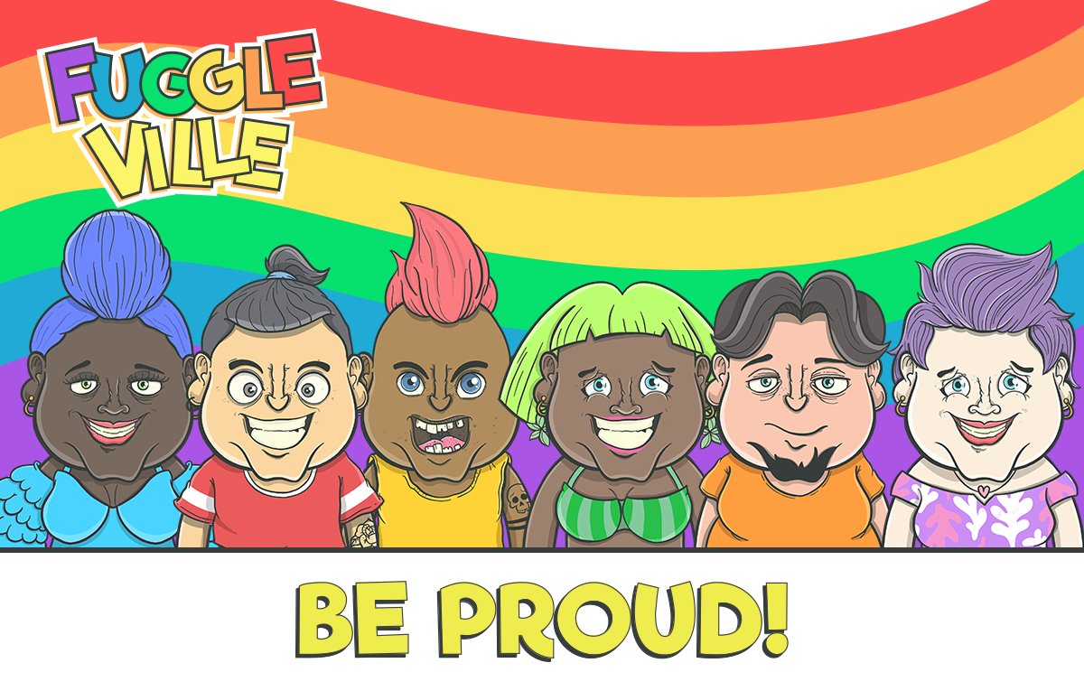 🫂 We will always be bullish on acceptance. We're  Fuggin proud of our #Pride ! 

💌 We are fostering the best community in the space. Who wants to join?

🌀 Free Mint || 333 Supply
❤️ Follow/Like/RT to be considered for the few WL we have left.
🛎️ Turn on post notifications!