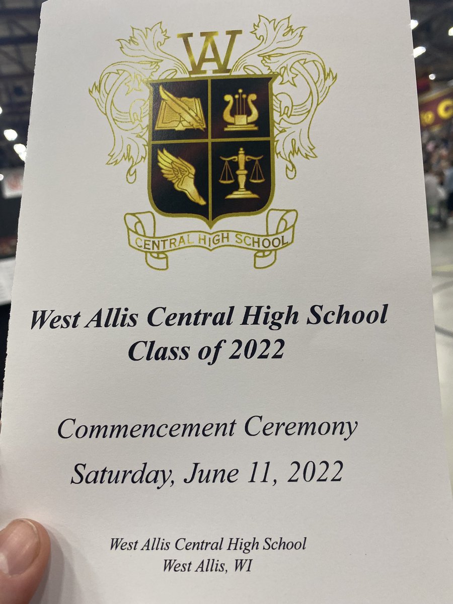 Congratulations West Allis Central High School Class of 2022!