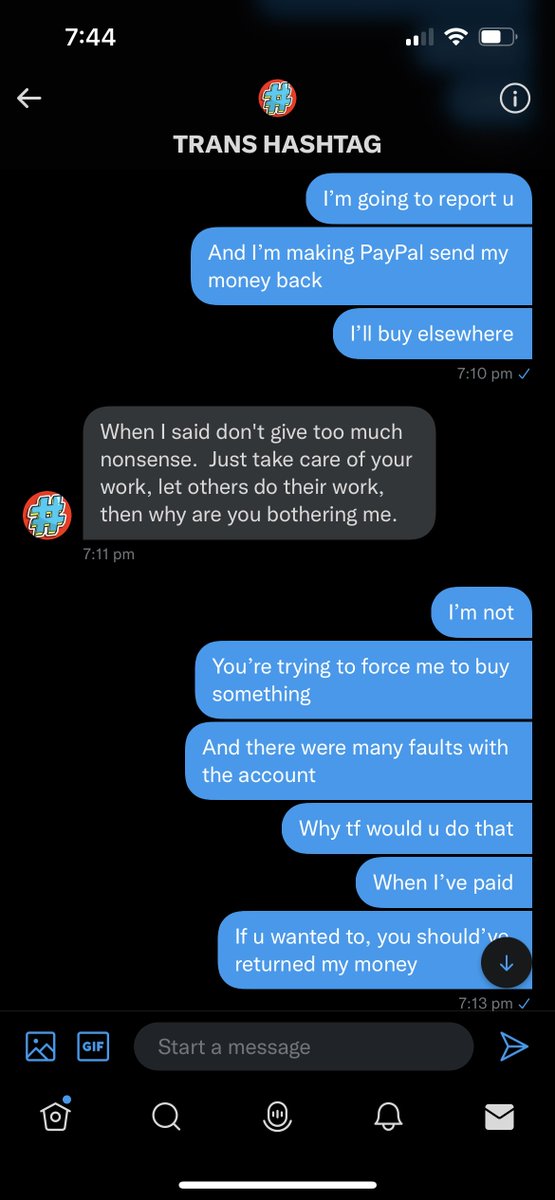 Everyone pls unfollow this account, report it and follow my main: @brownnskinbarbi 
It’s been hacked by the same idiot who sold it to me and he won’t return my money either 🤷🏾‍♀️ u threatened the wrong bitch
He uses the account :transhashtag