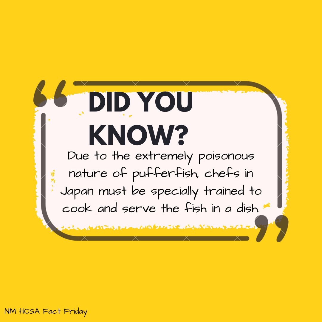 NMHOSAVPL's tweet photo. Congrats on making it to Friday! New Friday means a new fact #IAMNMCTSO #NMHOSAfactfriday #NMHOSA #CTLP #NMCTLP #HOSA #FutureHealthProfessional https://t.co/V9vFRMDQHj