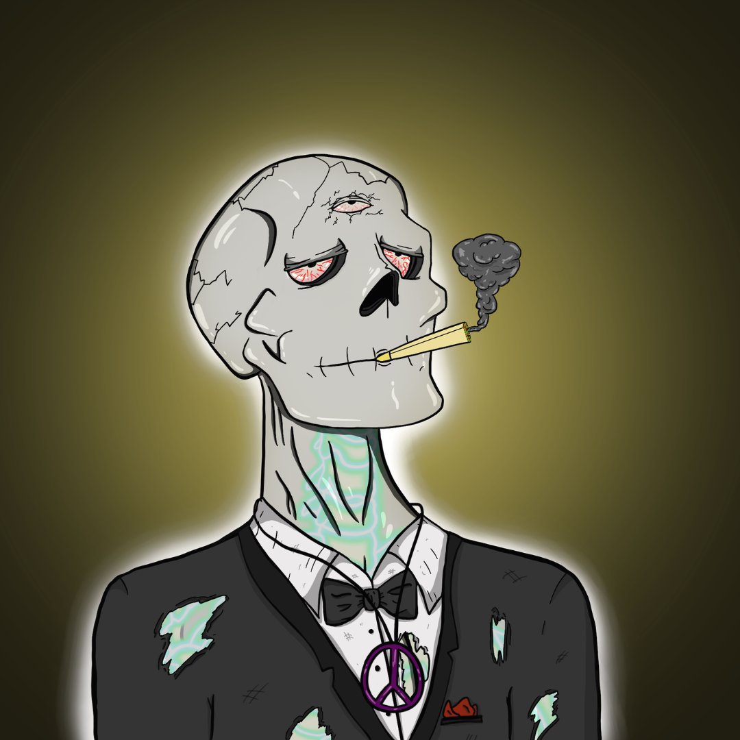 MagicEden's tweet photo. We've heard about Web3, Web5, and Web7. But the builders over at @TombStonedHS are already working on making Web420 a reality 🪦🍃

Check out what makes the High Society a standout collection on Solana 🧵 https://t.co/aKn6vvH2bd