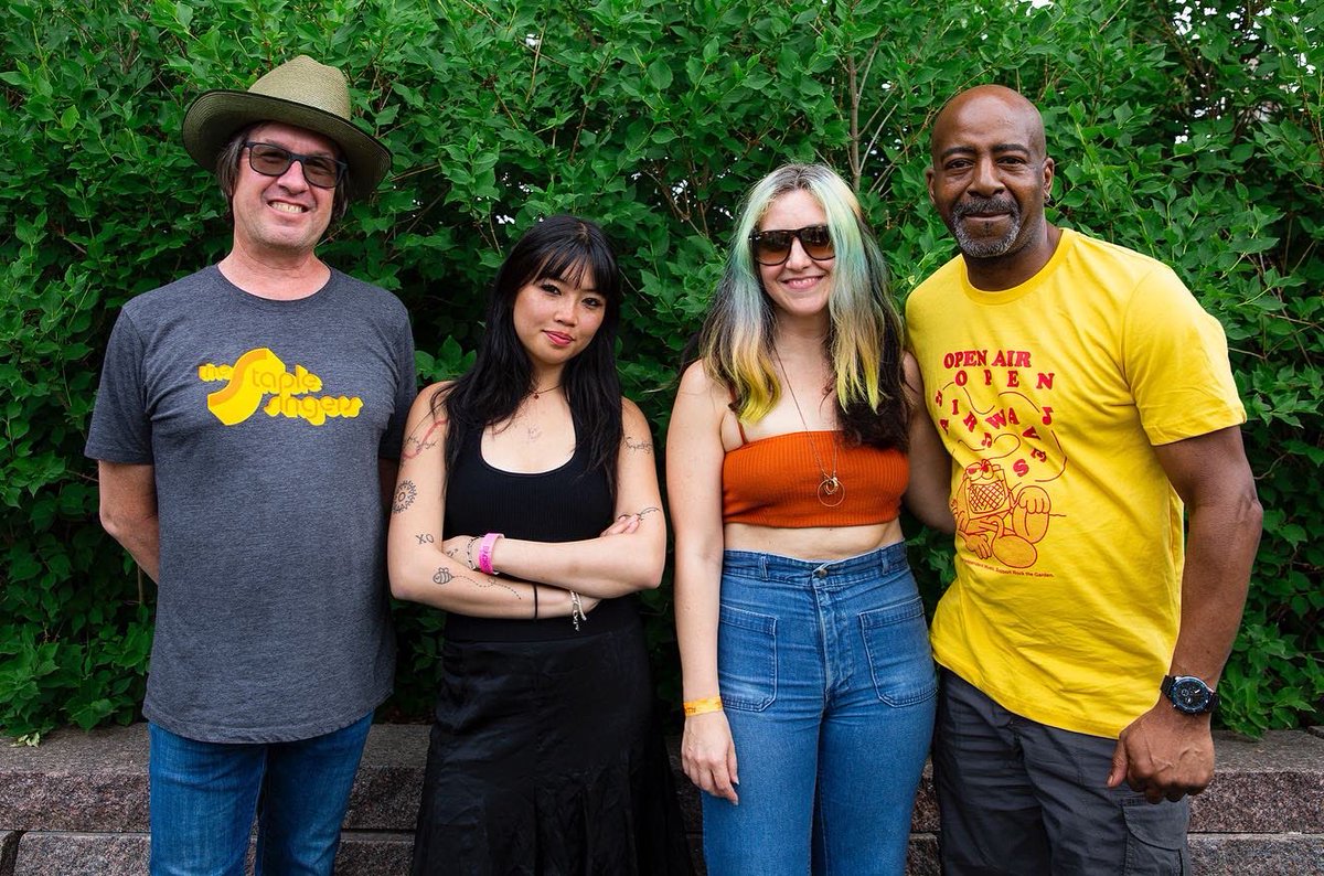 Backstage hang with <a href="/beabad00bee/">beabadoobee</a> at #rockthegarden 

📸 <a href="/morgwinston/">Morgan Winston</a>