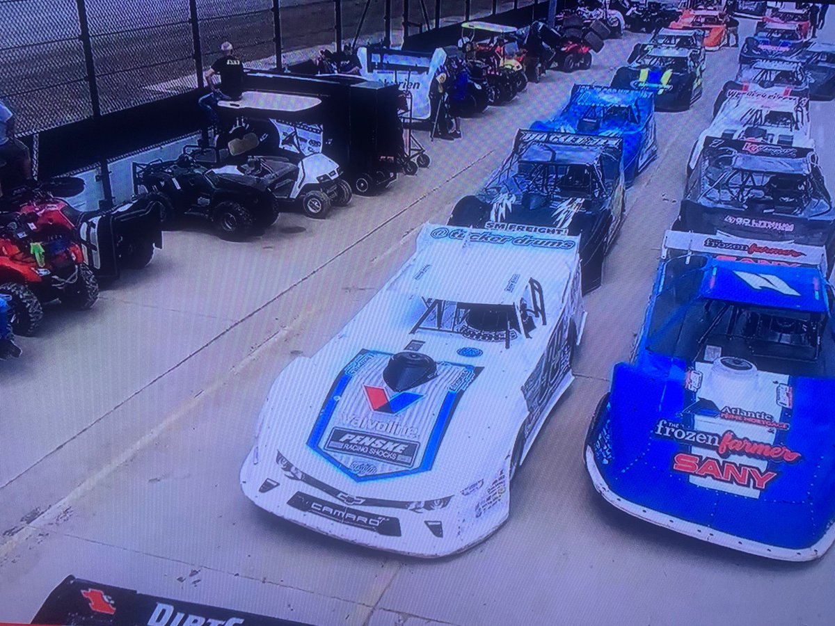 Tuckerdrums's tweet photo. No @tonymarquesband on @FSELV today. Leaves plenty of time to watch @boom99b on @FloRacing for the #DLMDream @EldoraSpeedway AND,’Big Daddy’ @joeduvall91  on @RacinDirt w/@USRAARMS   at Ark-La-Tex Speedway. 
#GetWellJosh https://t.co/Iukvup53Sc