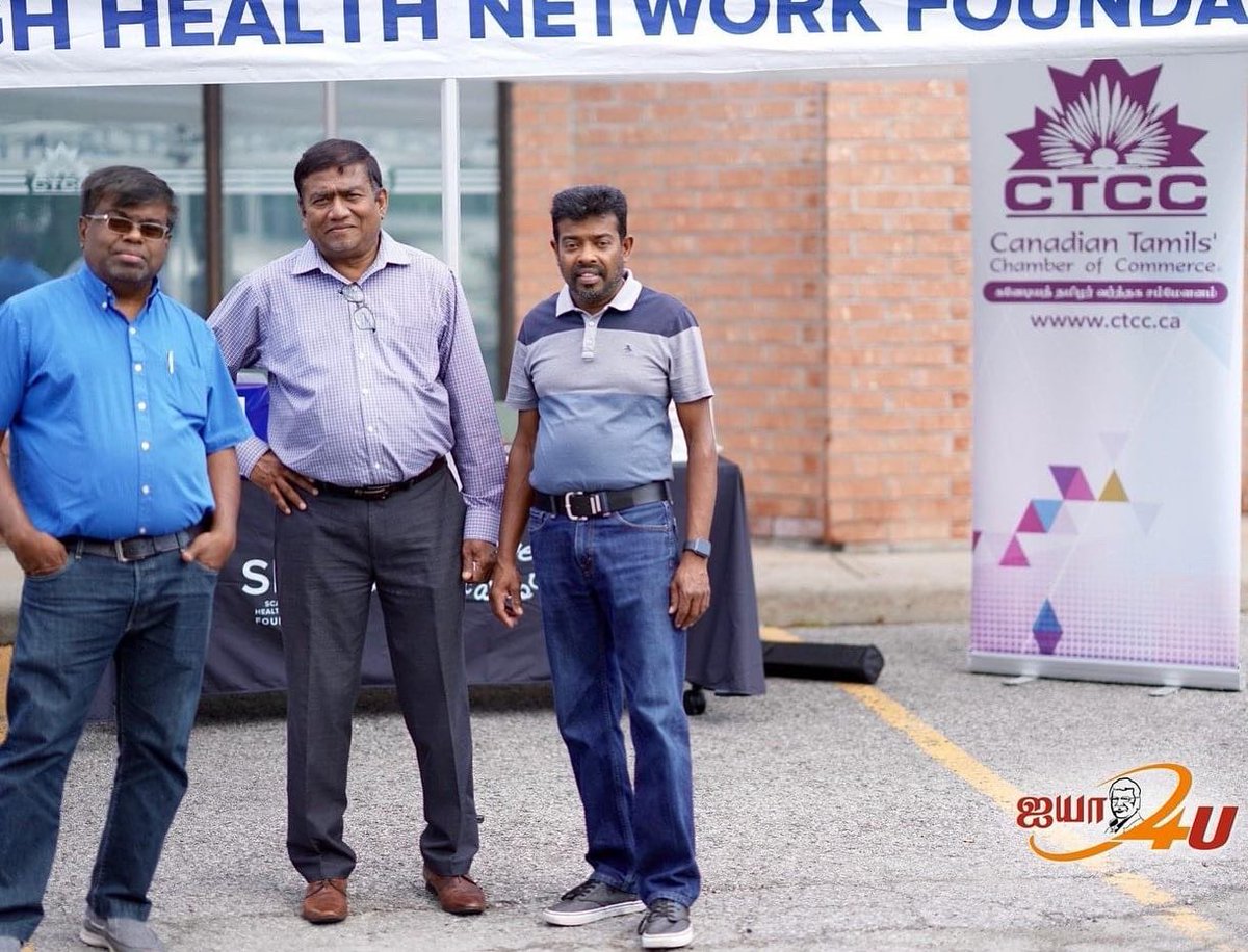 SHNFoundation's tweet photo. Our lead supporters coming out to show love to our Scarborough hospitals during today’s Tamil Radiothon! 

Thank you Canadian Tamils’ Chamber of Commerce (CTCC) and Nava Wilson LLP for co-presenting our Radiothon this year. ❤️ https://t.co/Tdl31HoHz8
