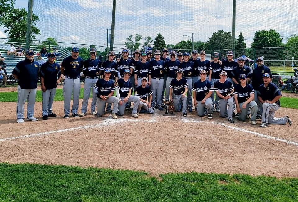 algonac_cheer's tweet photo. Congratulations Algonac Softball and Baseball both Regional Champs! 💙🏆💛 https://t.co/4MMsNpvSxi