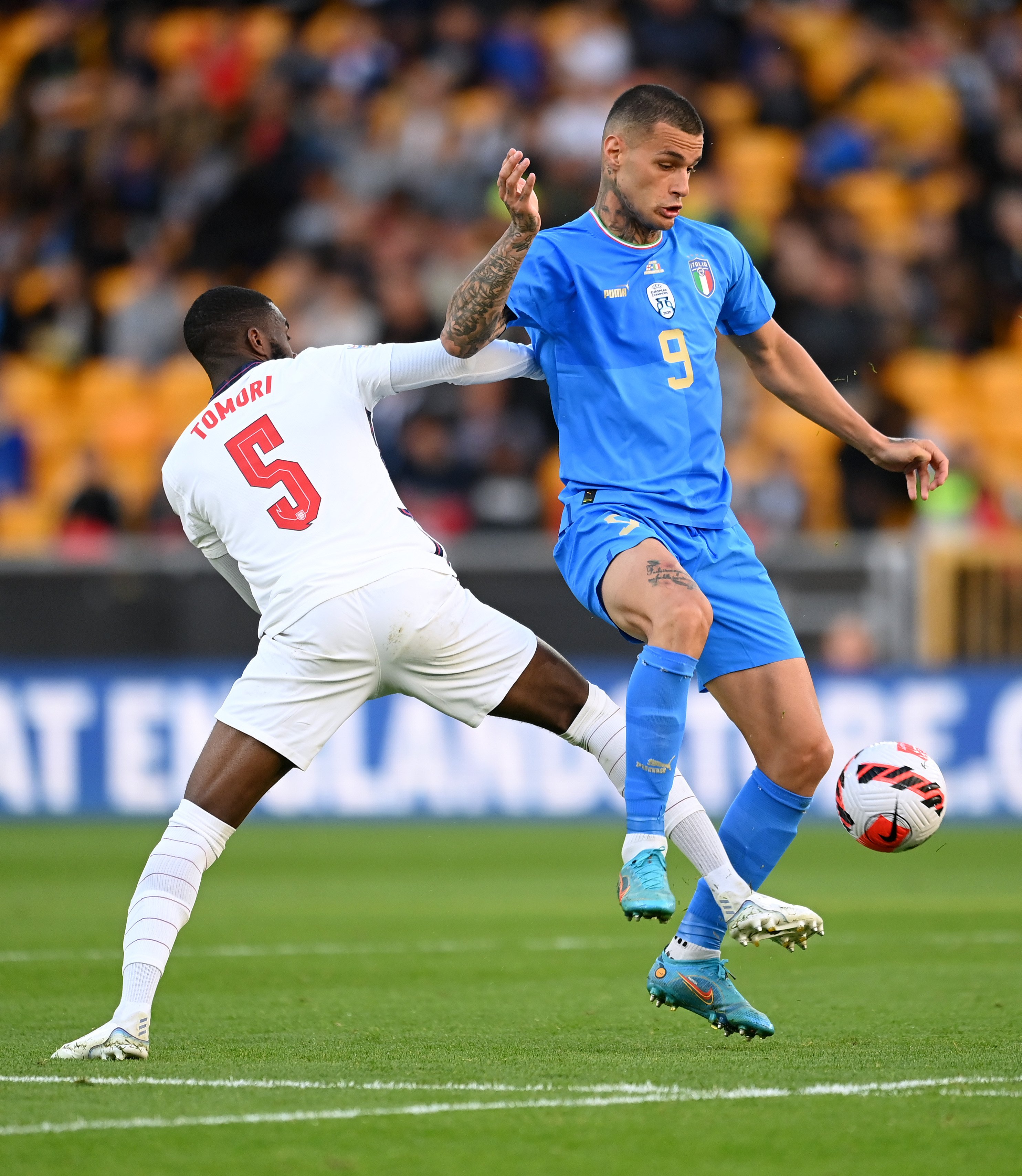 Fikayo Tomori in action.