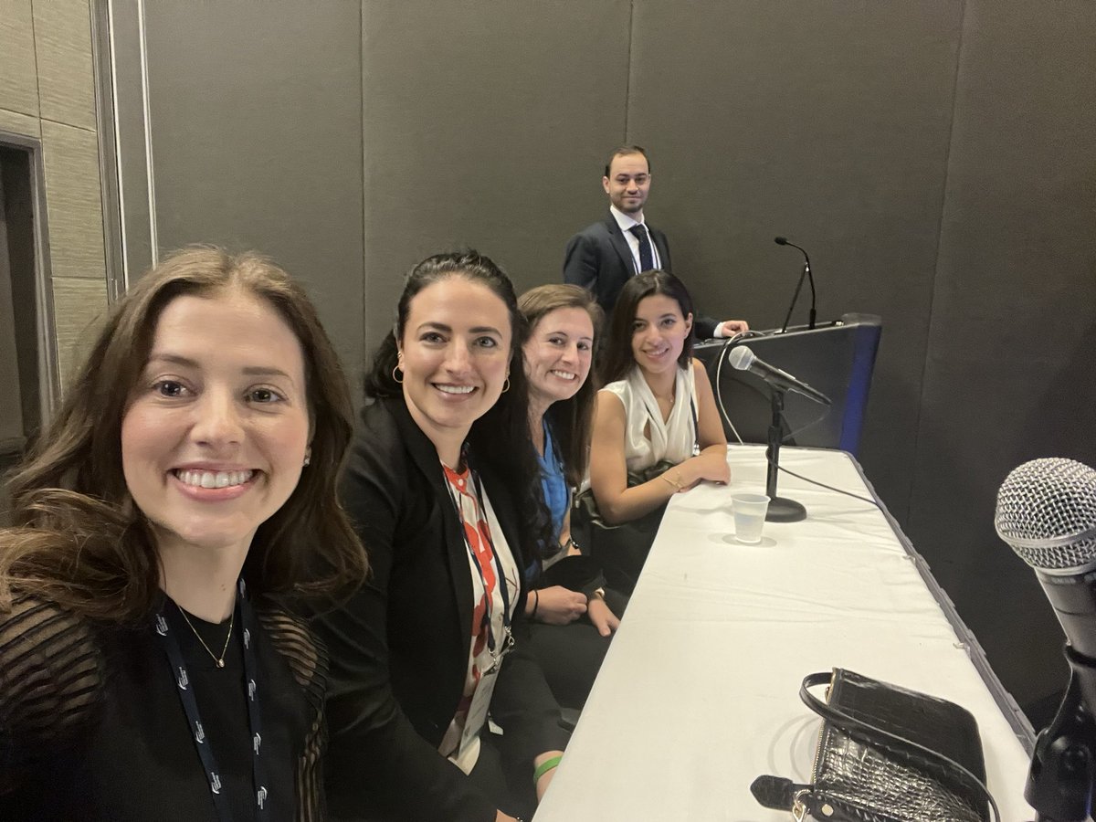 Let’s get this resident panel started! Thanks to the #MedStudent program for having us! Always great sitting alongside our peers from <a href="/Georgetown_IR/">Medstar Georgetown IR</a> #IRadRes <a href="/MaryamBoumezrag/">Maryam Boumezrag, MD</a> <a href="/lbrowneyoung/">Lindsay Young MD</a> <a href="/katecarrato/">Kate Carrato, MD</a>
