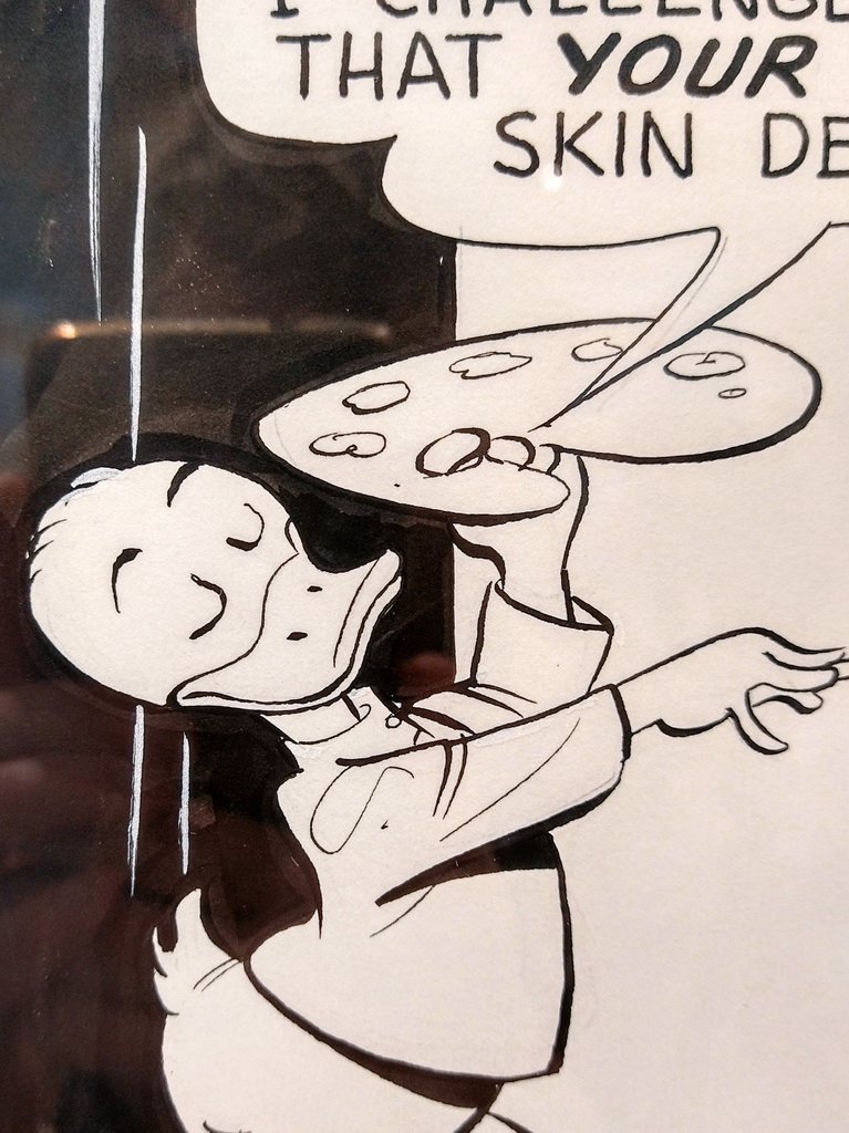 Some of the original works you can see there: Carl Barks, Ramon Bernado, Don Rosa... But most of all many great Dutch artists!