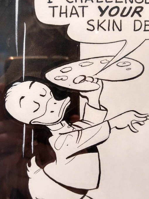 Some of the original works you can see there: Carl Barks, Ramon Bernado, Don Rosa... But most of all many great Dutch artists! 
