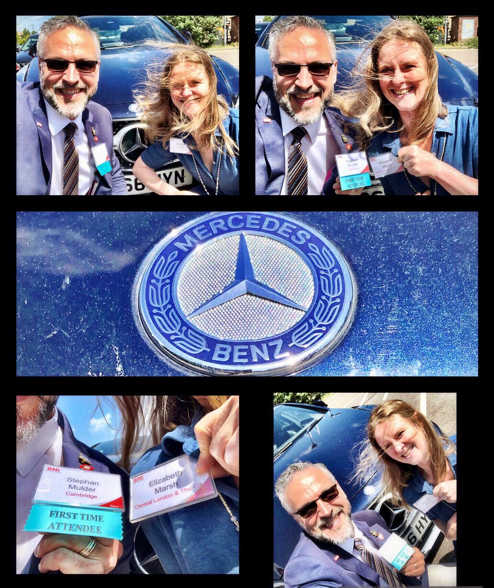 #BNIlc22 Mercedes found Benz! 😂🤣