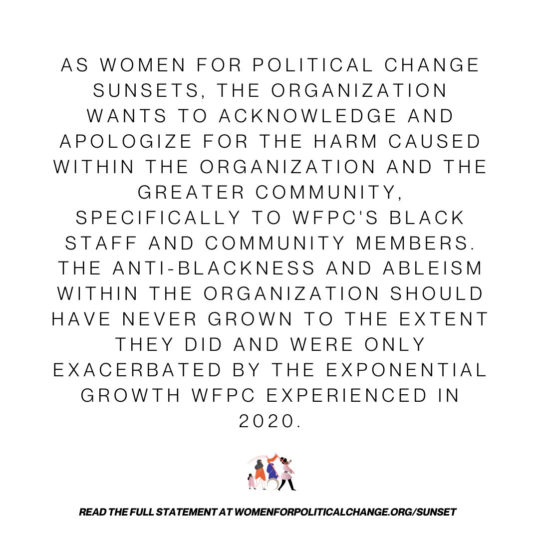 Women for Political Change tweet media