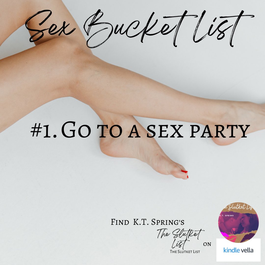 KTSpring2's tweet photo. #kindlevellaauthor
What if you had a SEX bucket list...and only four weeks to fulfil it? 
Read the first three episodes of The Slutket List entirely FREE on Kindle Vella! 
https://t.co/XNCTb3MjyD
#erotica #eroticromance #romance #nsfw #kindlevella #sexbucketlist #theslutketlist https://t.co/9EDrC20rTL