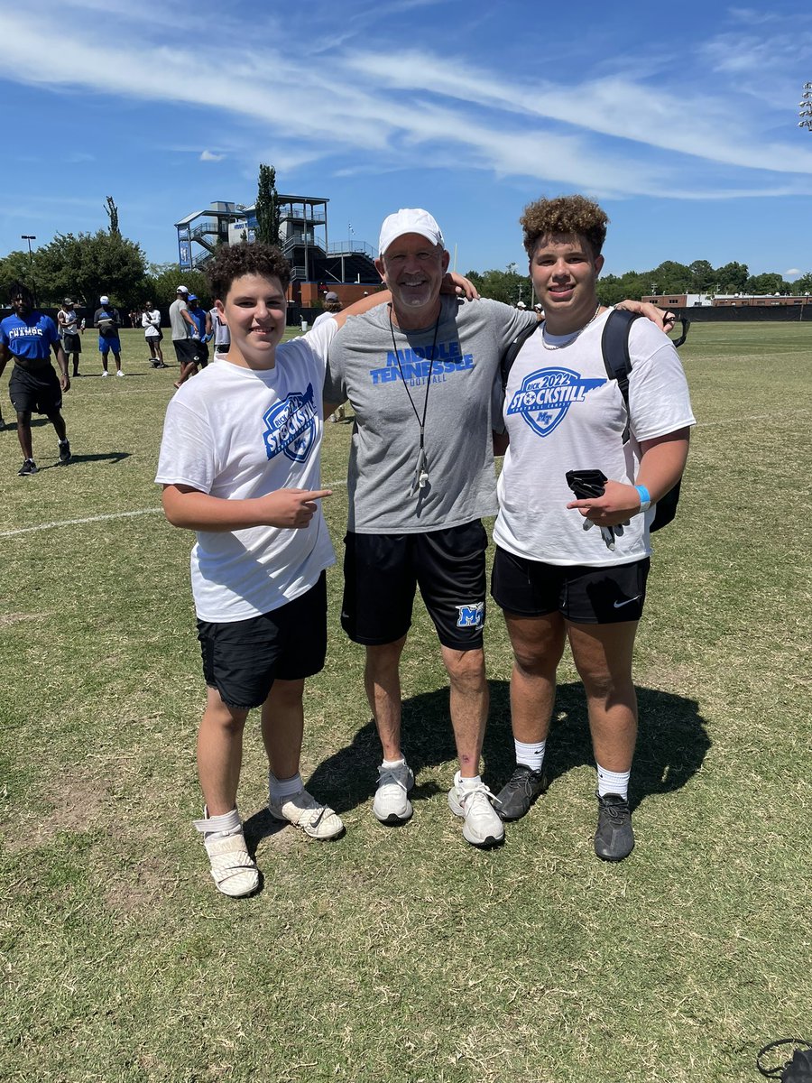 jace_fortner's tweet photo. Glad I got to visit @MT_FB today! They had a great camp and facility, I am definitely looking forward to another visit!
@_coachforte_ @CoachDylanBlack @ScottStidham @CoachMikePolly @MT_FB @wcsIHS @wcsIHSfootball @wcsIHSmw https://t.co/zrJkSOiA9n