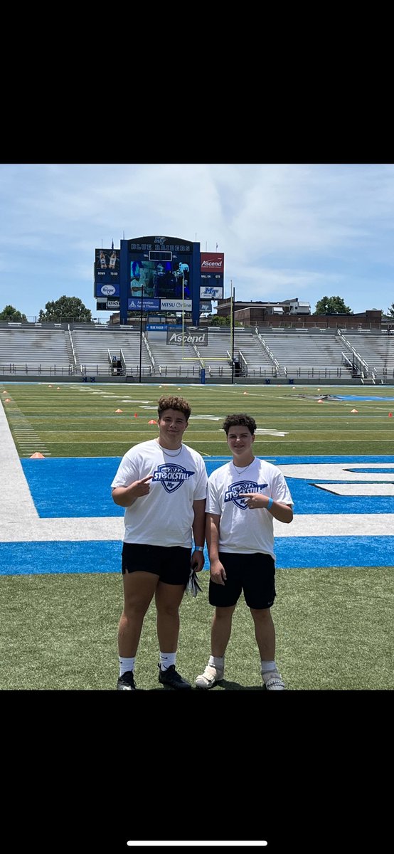 jace_fortner's tweet photo. Glad I got to visit @MT_FB today! They had a great camp and facility, I am definitely looking forward to another visit!
@_coachforte_ @CoachDylanBlack @ScottStidham @CoachMikePolly @MT_FB @wcsIHS @wcsIHSfootball @wcsIHSmw https://t.co/zrJkSOiA9n