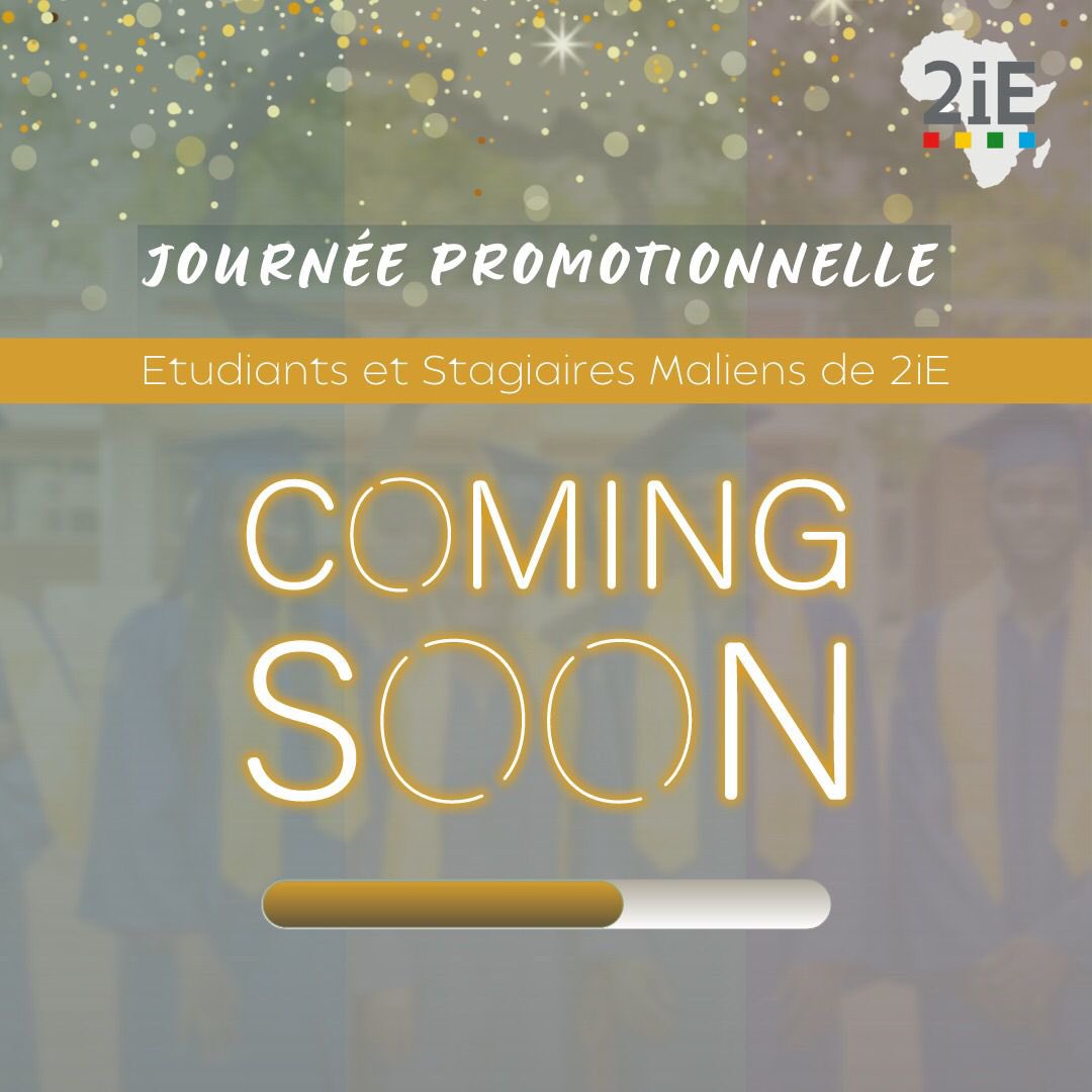 2ieAesm's tweet photo. #JPEM 
Journée Promotionnelle de l’étudiant Malien de 2iE. https://t.co/2eMqhF47bl