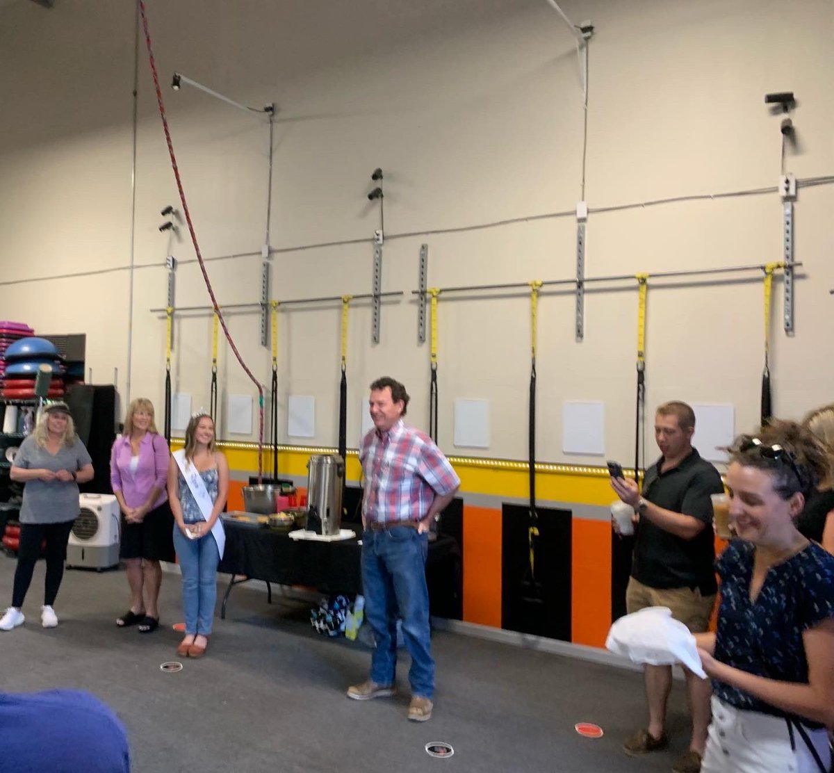 Sup_Rickman's tweet photo. Good times at the Ripon Chamber Coffee at W Fitness. Thank you to Owner Wendy Deulus for hosting the event.
#escalonca #sanjoaquincounty #riponca #cityofripon #riponchamberofcommerce #wfitness https://t.co/RFb0IaTjcF