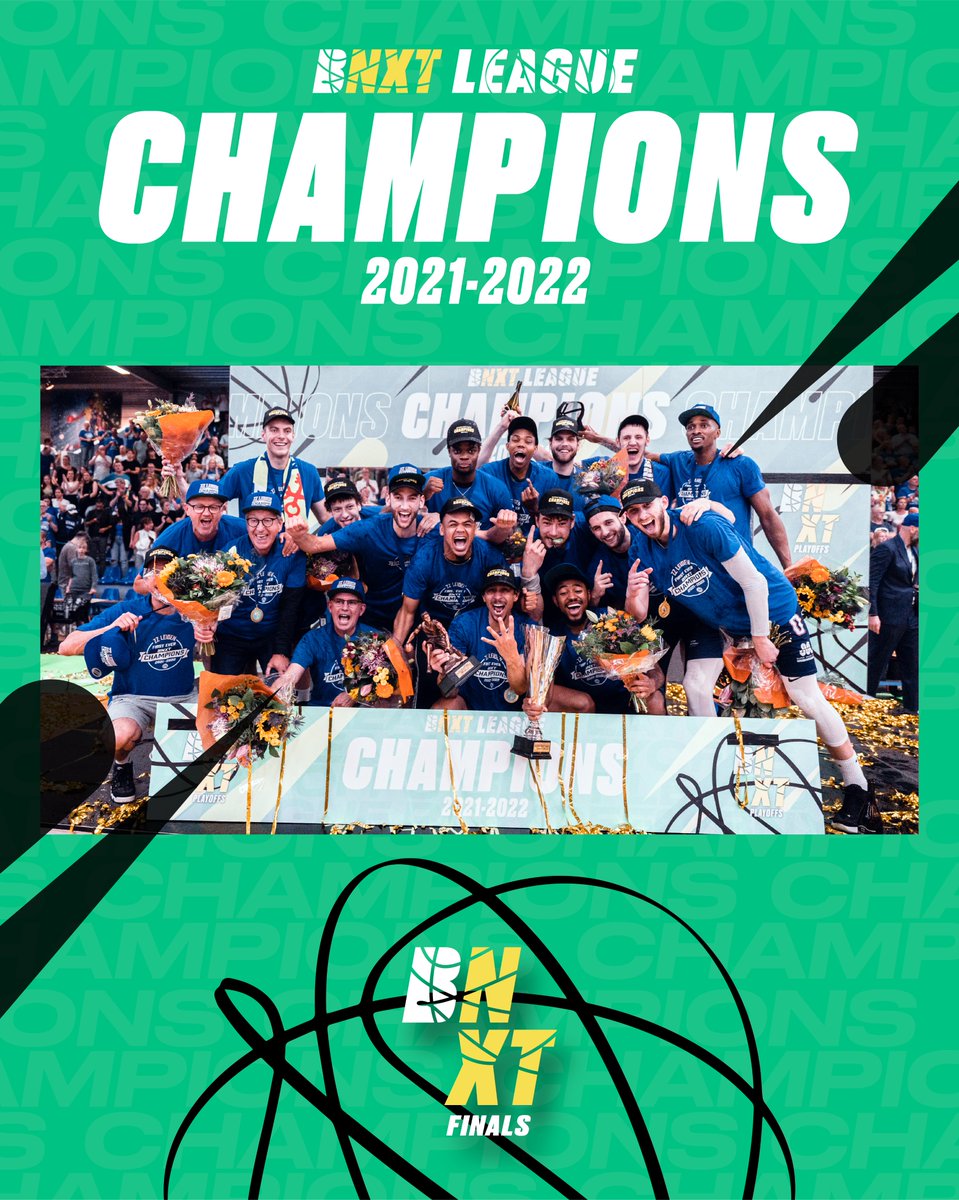⚡️🏆 🏀⎢Here are your very first #BNXTChampions in 🇧🇪🇳🇱 basketball history: @ZZLEIDENBASKETB 👏🏾

#BNXTLeague #BNXT #BNXTFinals
