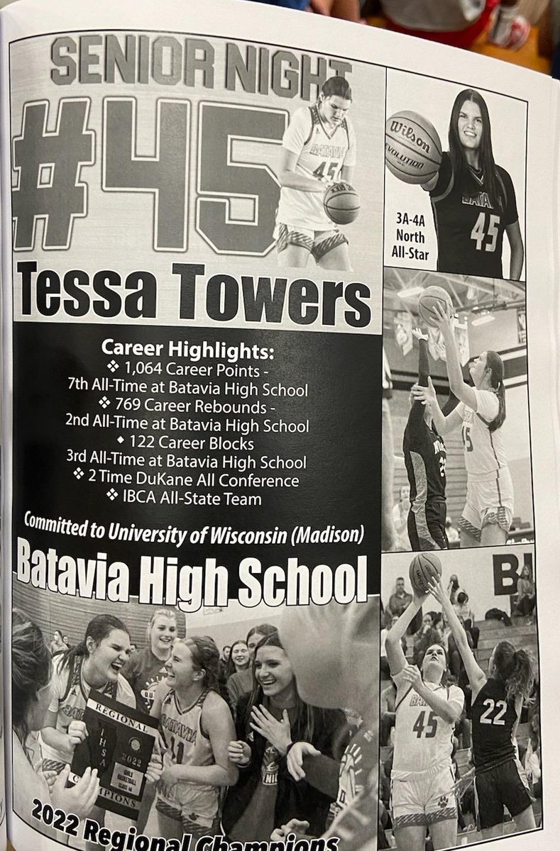 Good Luck to Tessa Towers and all the IBCA All Stars playing in Pontiac today!!!