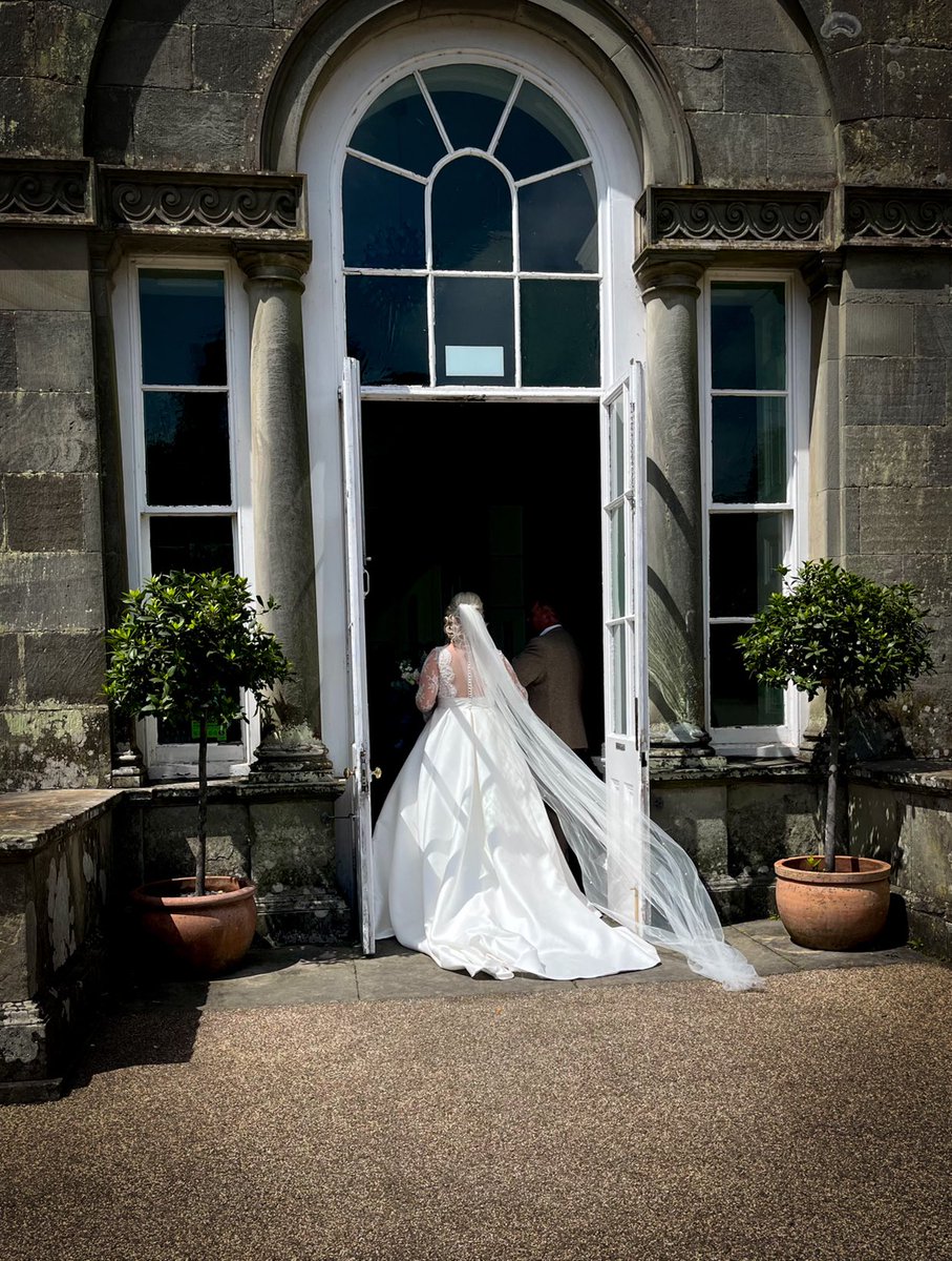 11.06.22 Darkness and light ⁦<a href="/MargamOrangery/">The Orangery Margam</a>⁩ #herecomesthebride 
#congratulations