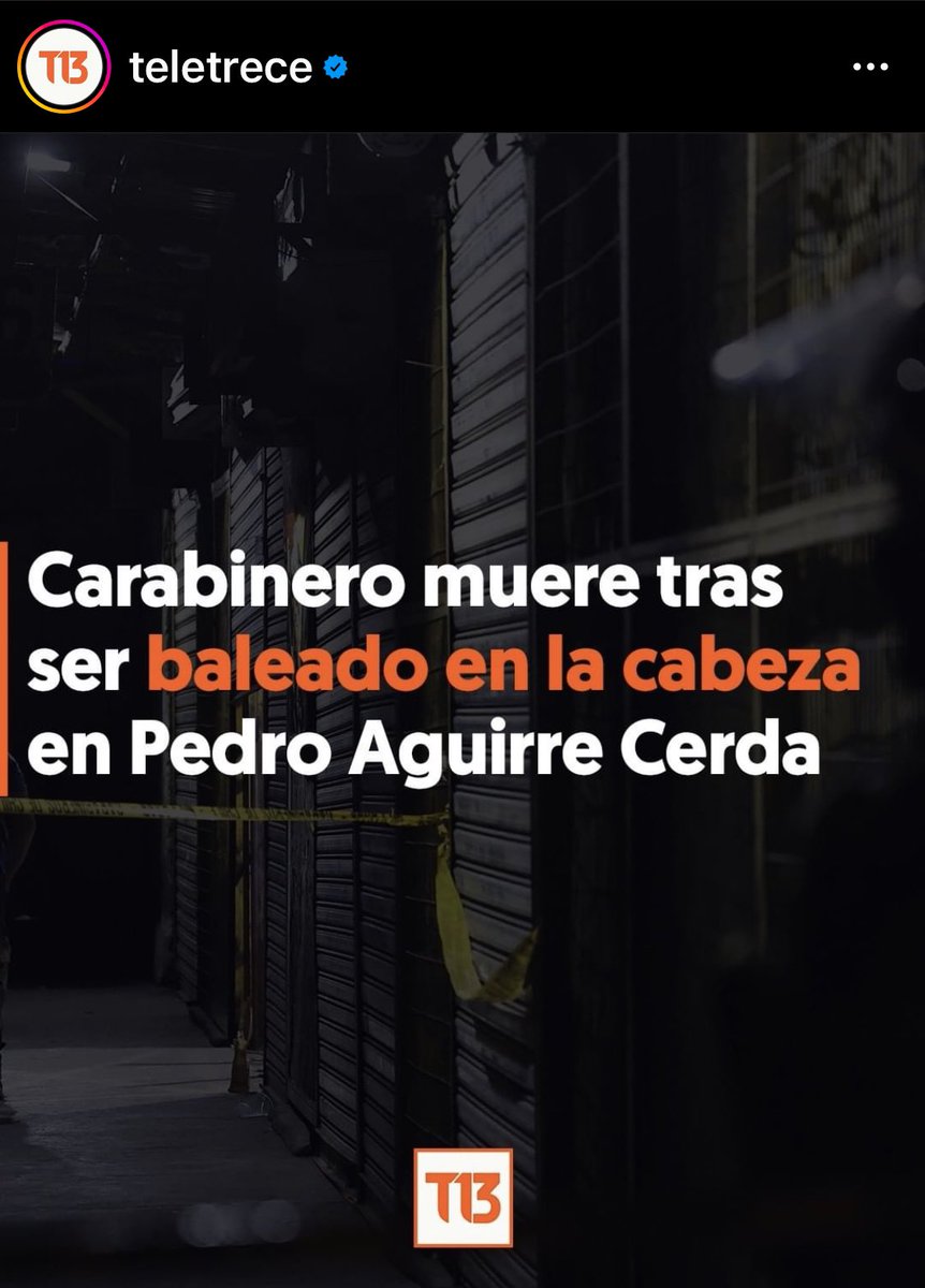 CristobalLira's tweet photo. Mis condolencias a @Carabdechile por el lamentable fallecimiento de David Cisterna, de 32 años. Es hora de decir basta y que las autoridades tomen decisiones efectivas y claras contra la delincuencia en nuestro país. https://t.co/fhroLJx2WG