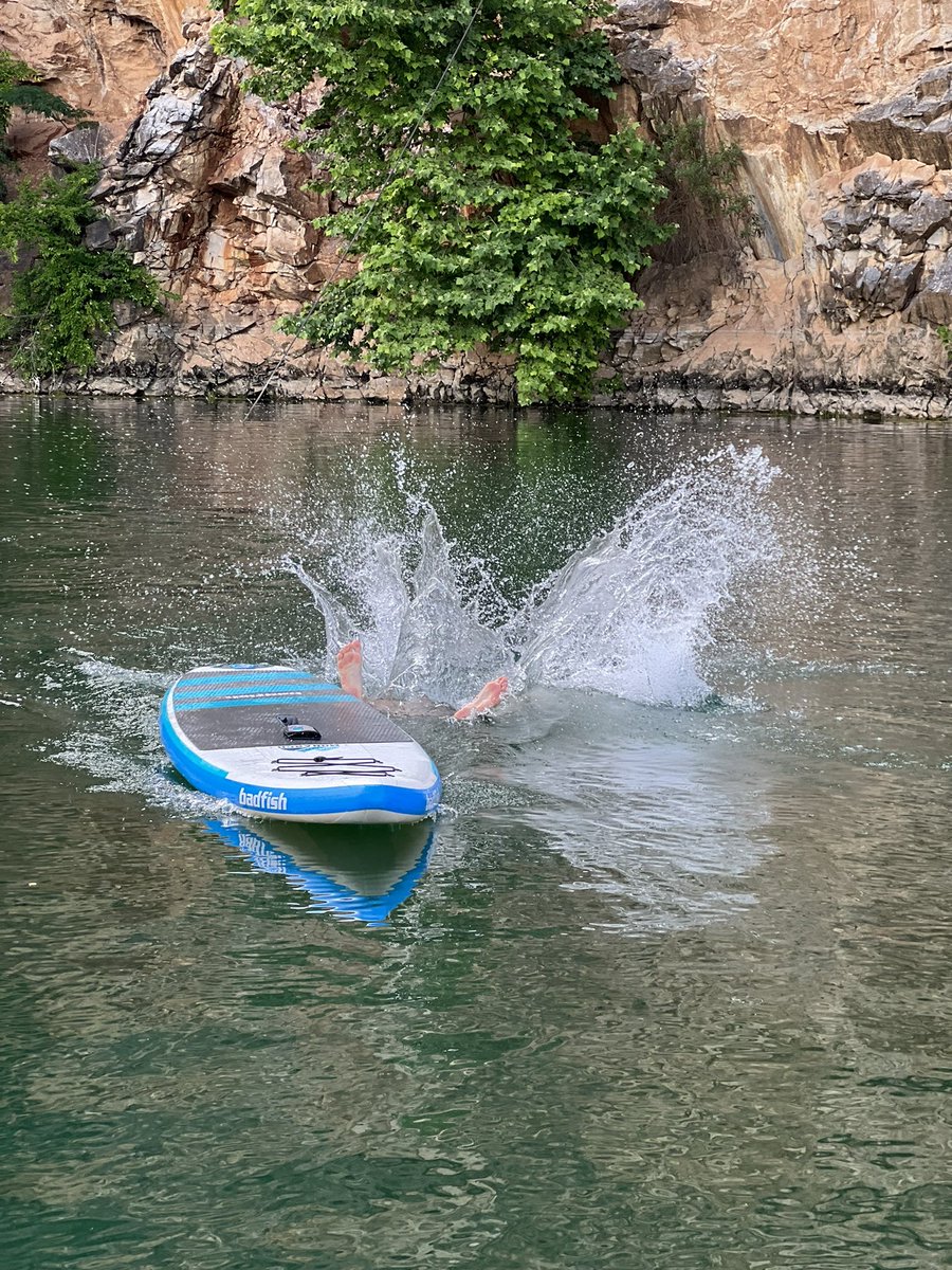 Ya gotta get up to get down. 💧