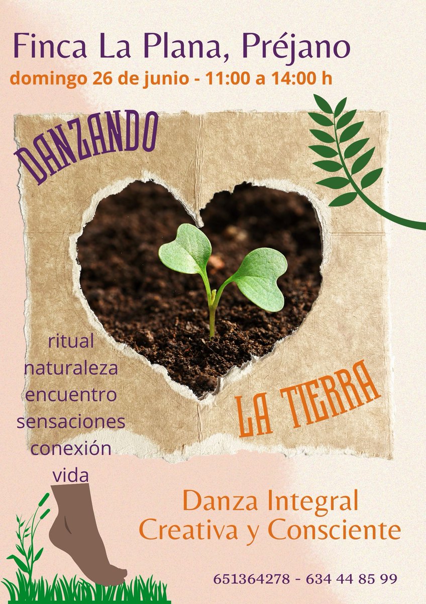 TommyCaggiani's tweet photo. “Danzando la tierra” te invita a sentir el sostén maravilloso que ésta nos ofrece, sintonizándonos con su latido, sintiendo, desde la raíz, percibiendo, tomando y ofreciendo…🌀 https://t.co/LCTHf4aoo6