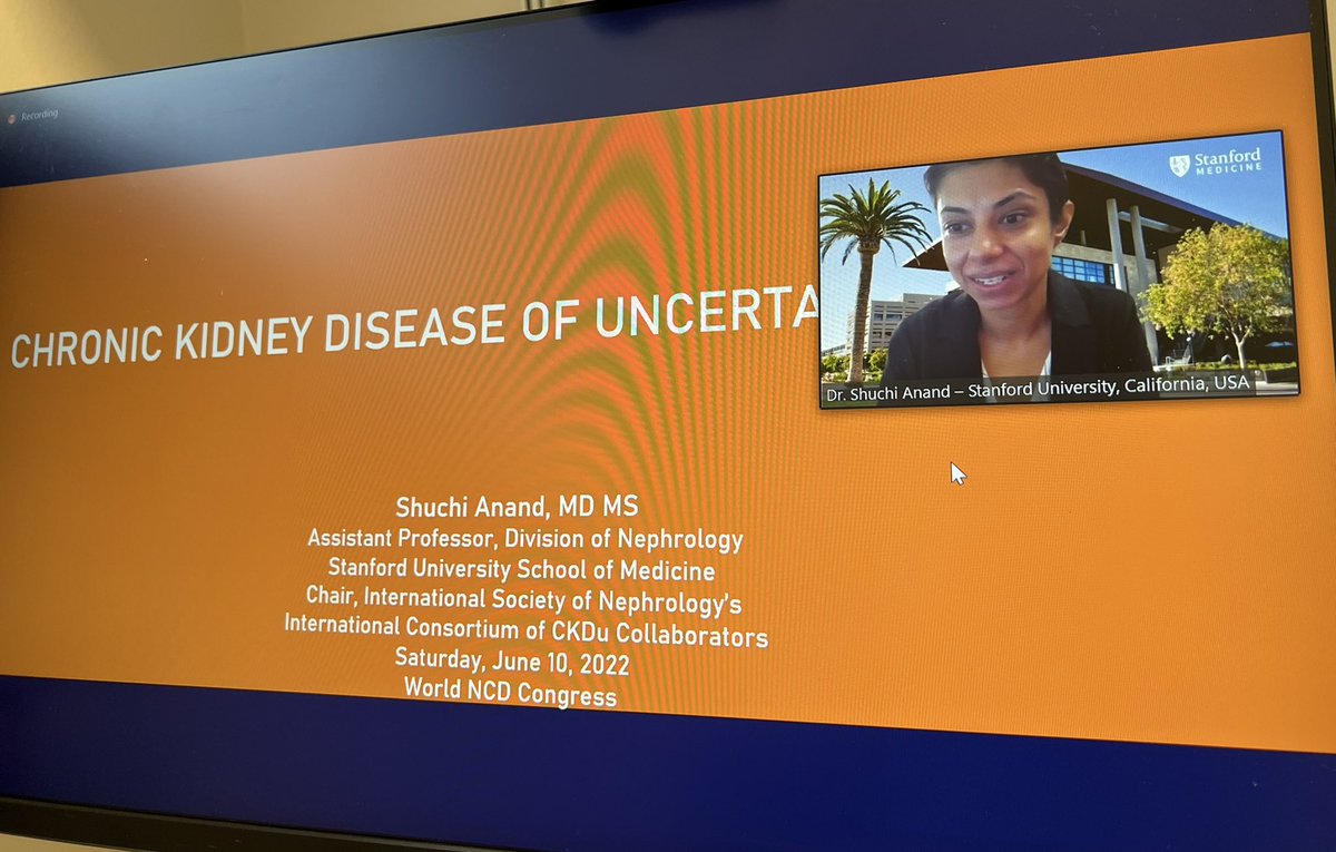 austingstack's tweet photo. Hugely informative talks on #CKDu at @wncd2022 its epidemiology, pathogenesis and current preventive strategies. Keep up that great work👏👏👏 @LaIslaNetwork @Shuchi_Anand  @austingstack @ULGlobal @UMichKidney @ISNkidneycare @ERAkidney https://t.co/G9tCqwZfFn
