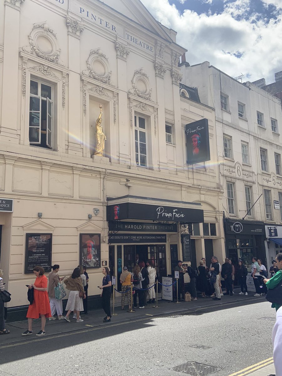 Just seen Prima Facie and it was, as expected, incredible!! Feeling very grateful that I got to see it. #primafacieplay