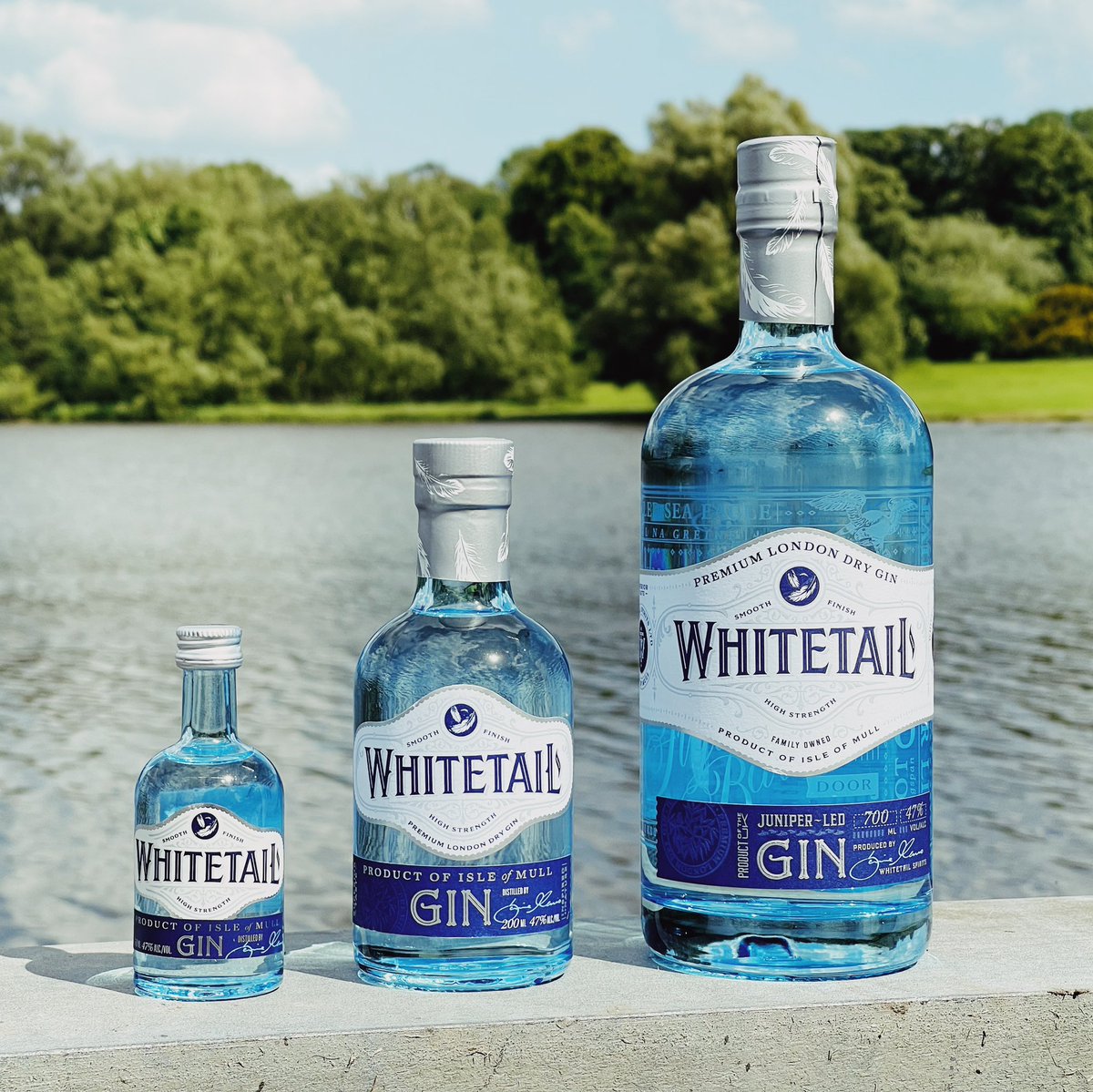 Celebrate #worldginday with our award-winning Whitetail Gin that will soon be available in two new smaller bottles! 💙

Distilled with juniper, hand-harvested sea-kelp, heather and pine and designed to provide a subtle and smooth finish. 

Cheers to World 🌍 Gin 🍸Day 🗓

💙🦅