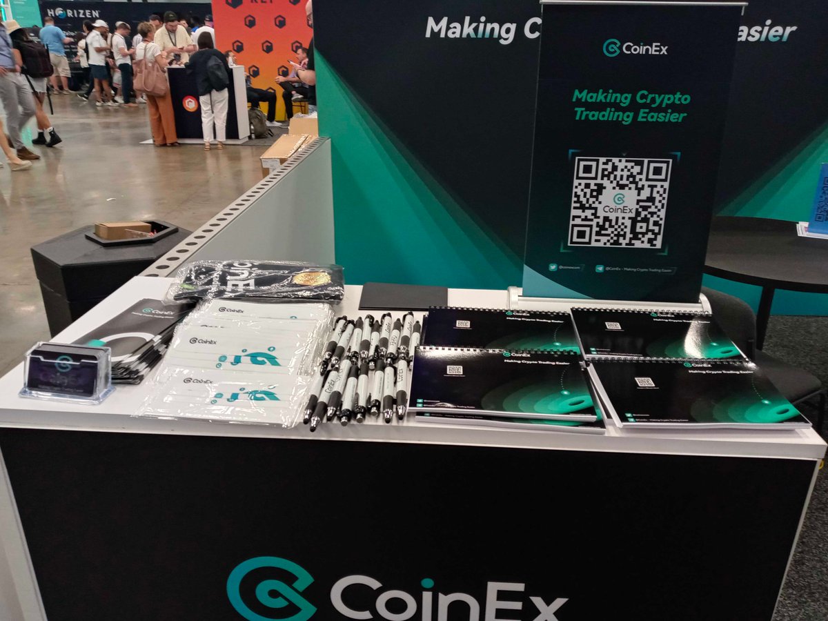 Making crypto trading easier with #CoinEx! Visit us at @consensus2022 🔥

#Consensus2022