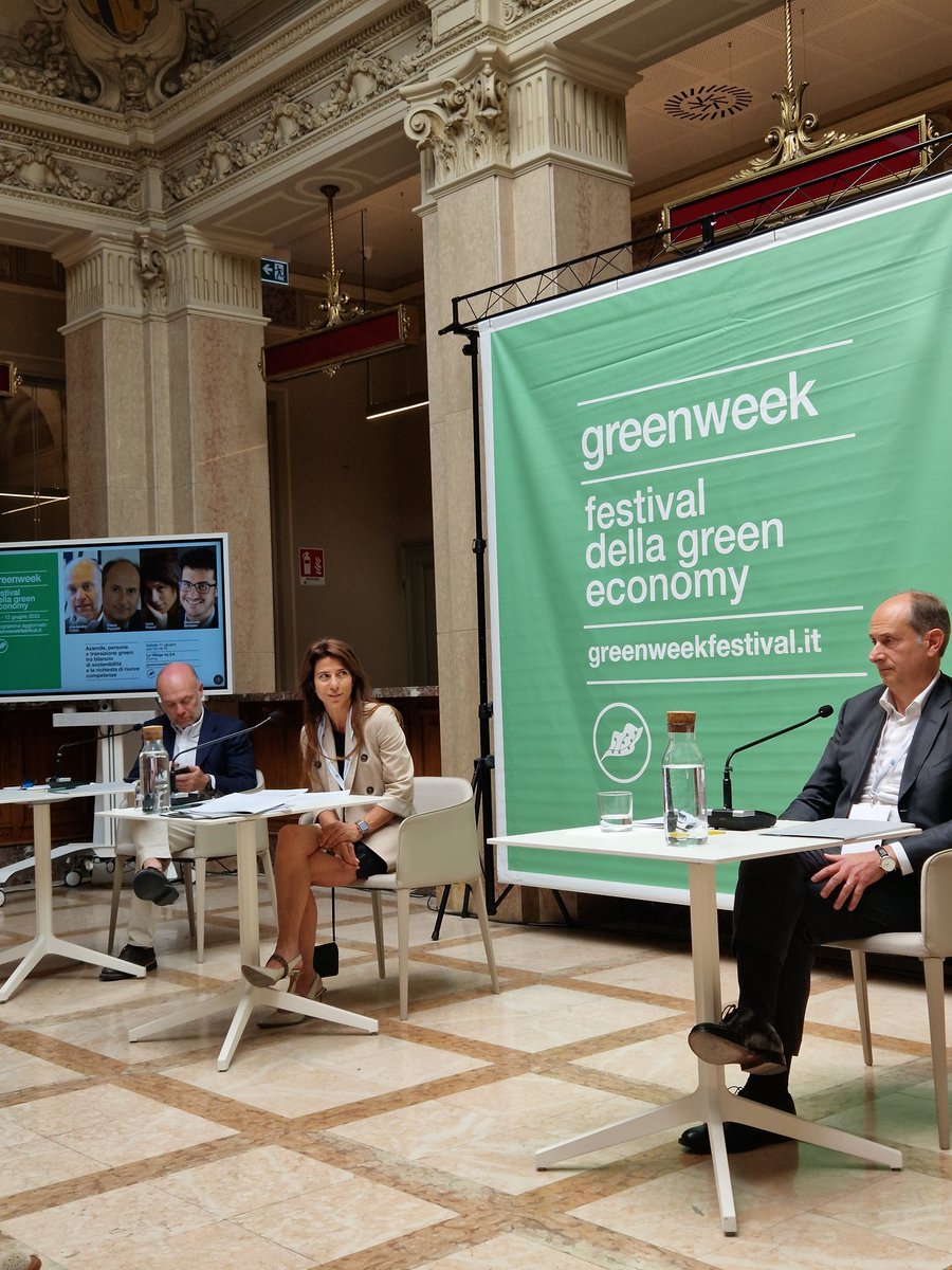 CisitaPr's tweet photo. La nostra Presidente Irene Rizzoli ha presentato il Bilancio di Sostenibilità di @CisitaPr nell’ambito di @GreenWeekItalia
Con lei Alessandro Chiesi #Parmaiocisto Frantz Puccetti @CA_Ita e @emanuelebompan
#cisitaparmapresente #greenweek #greenweek2022 #sostenibilità #greeneconomy https://t.co/EAs6zSY8K0